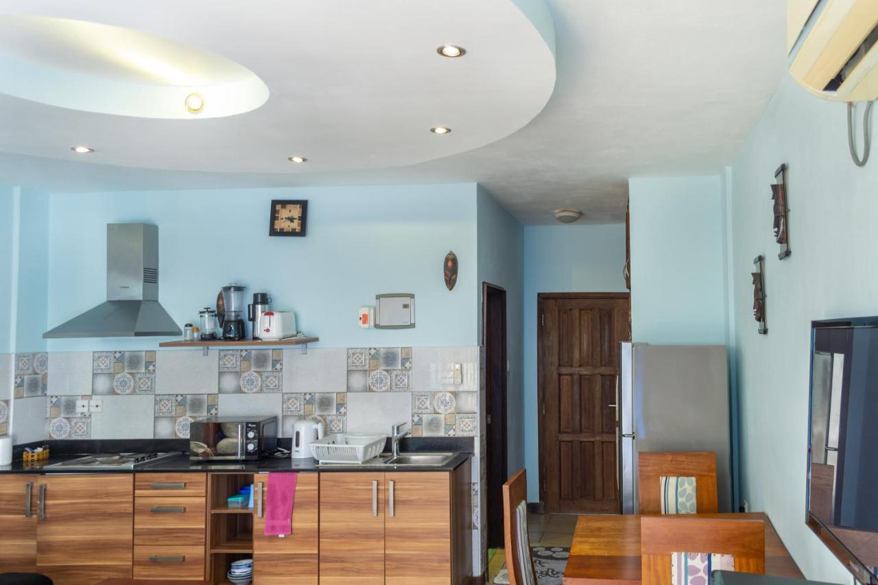Cowrie Beach Haven Studio Apartman Mombasa Kültér fotó